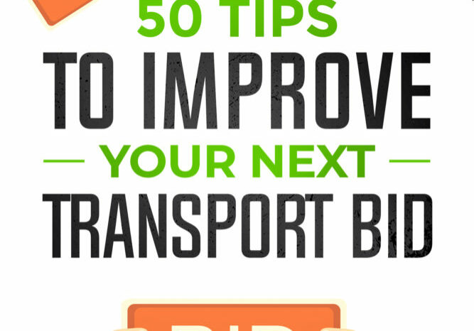 50 tips to improve your next transport bid